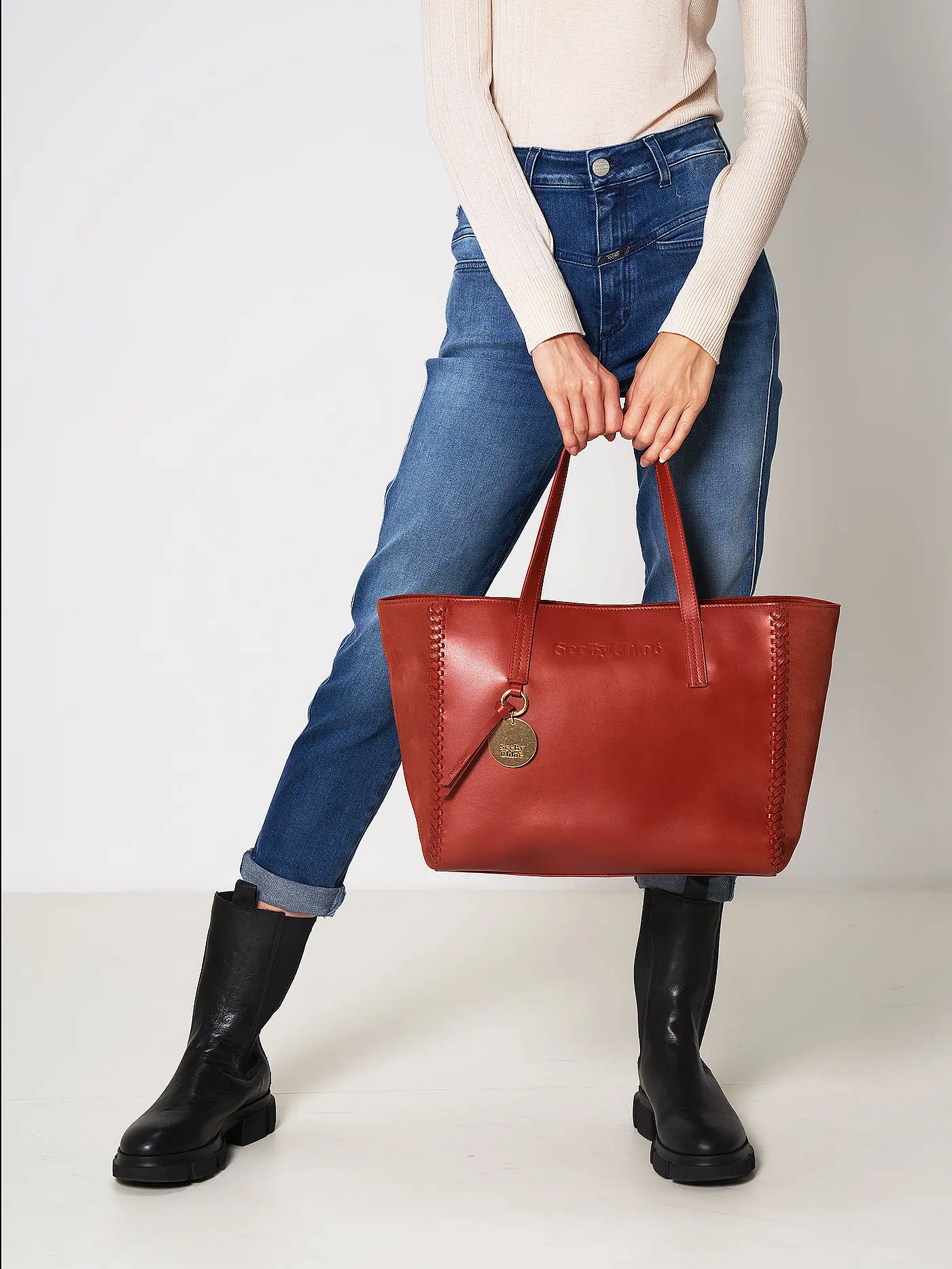 SEE BY CHLOE | Ledertasche - Shopper TILDA | 